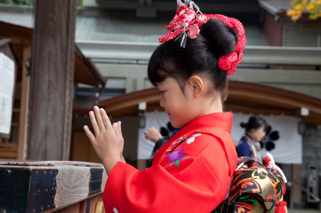 深大寺での七五三祈願