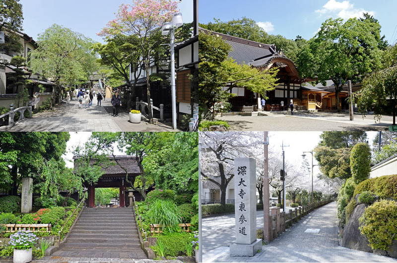 自然豊かな深大寺
